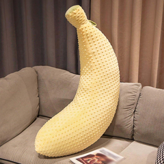 🍌 Giant Banana Plush Pillow – Soft, Squishy & Fun Decorative Cushion