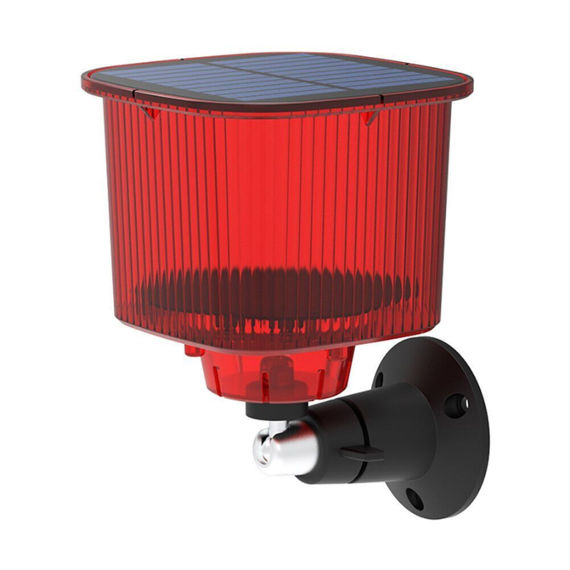 Solar-Powered Flashing Light Animal Repeller – Bird & Wildlife Deterrent