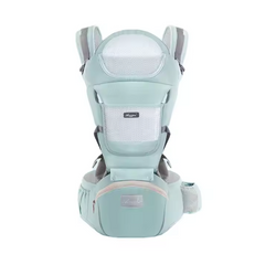 Premium Travel Baby Shoulder Carrier with Hip Seat | Hands-Free Comfort for Parents and Kids