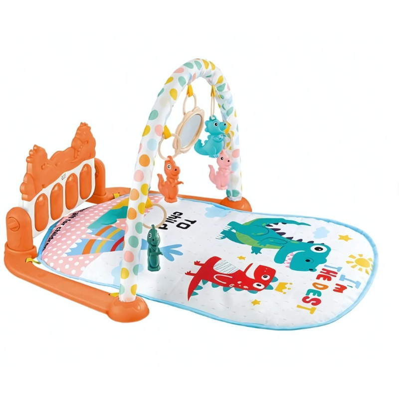 Baby Piano Play Mat Musical Rack – Multi-Mode Baby Gym with Lights, Music & Interactive Features