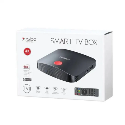 Android 12 4K Smart TV Box with 16GB Storage | Preloaded with Local Apps | Plug & Play Streaming Solution