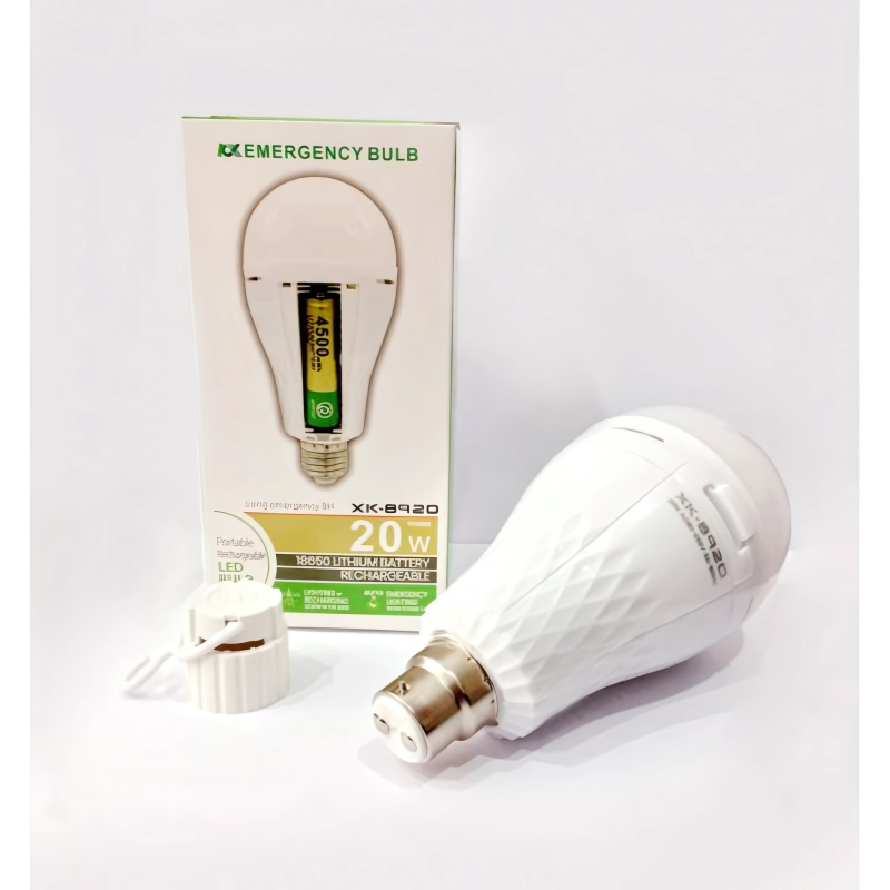 GD-134-20W Rechargeable LED Light Bulb – Emergency Backup, Energy Efficient & Long-Lasting