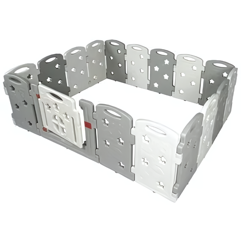 Large Baby Playpen Activity Center – 17-Piece Set NA Crib Toy and Play Gym