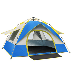 Instant Automatic Pop-Up Family Tent for 3 People – Waterproof, Lightweight & Durable Camping Tent