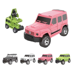 8 Pcs Inertia Variante Robot Car Set – Transforming Inertia-Powered Cars for Kids
