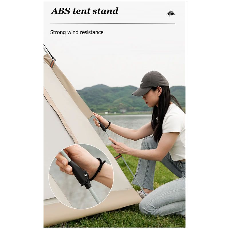 Pop Up Family Outdoor Camping Dome Tent – Waterproof, UV-Resistant, Easy Setup, Lightweight & Durable