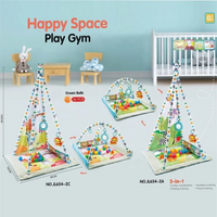 2-In-1 Baby Activity Play Gym with Removable Tent – Soft, Safe & Engaging for Infants