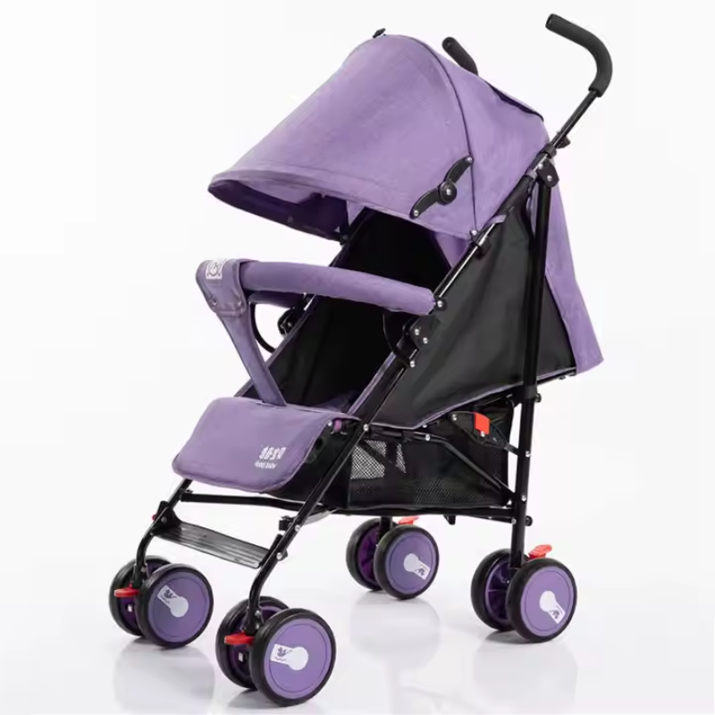 Lightweight Baby Stroller | 360-Degree Wheels Baby Carriage | 3-in-1 Junior Baby Stroller