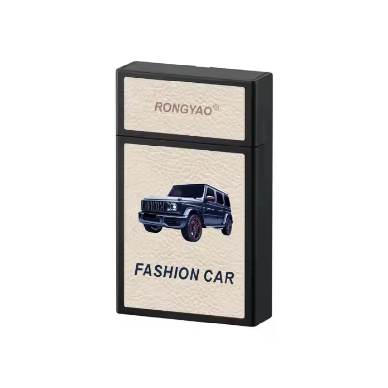 2-in-1 Electric Cigarette Case with Heated Coil Lighter | Custom Logo | USB-C Rechargeable