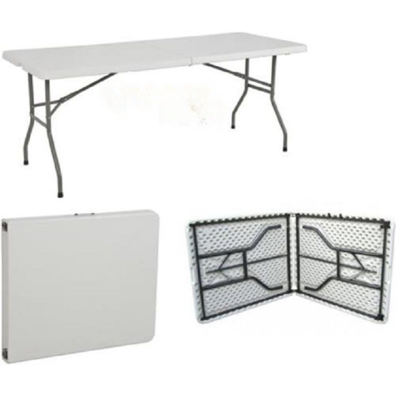 Foldable Rectangle Trestle Table – 8 Seater, 1.8 Metres – Lightweight, Sturdy, and Easy to Store