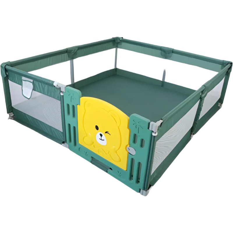 Baby Playpen | Indoor Outdoor Folding Baby Activity Center with Safety Fence