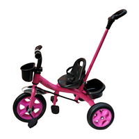 Toddler Tricycle With Detachable Parent Handle