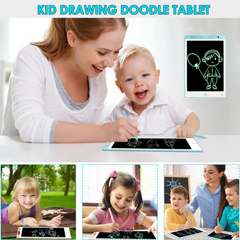 LCD Writing Tablet - Kid-Friendly Drawing and Doodle Board with Stylus