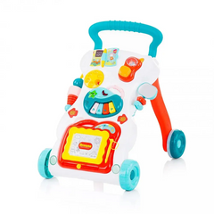 Baby Rolling Walkers with Handle Learning Chair - Cartoon Toys for Kids with Music & Lights