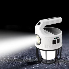 Outdoor Camping Multi-function Lantern – Solar & Type-C Rechargeable