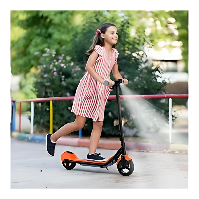 Electric Bluetooth-Enabled Water-Resistant Ride-On Scooter