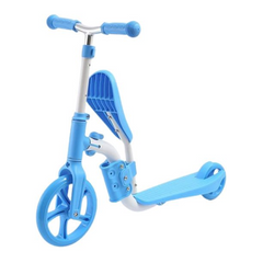 Kids Adjustable Scooter, Skateboard, Walker & Balance Bike – 4-in-1 Fun & Safety