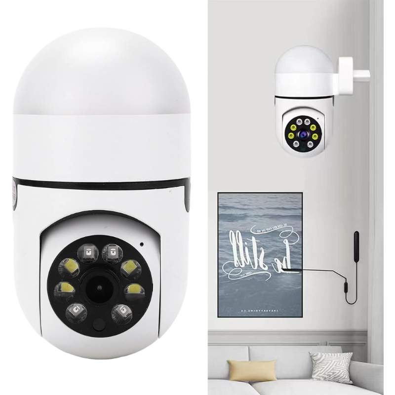 WiFi Outdoor Security Camera 2MP | 2-Way Audio, Night Vision, Auto Tracking, IP66 Waterproof
