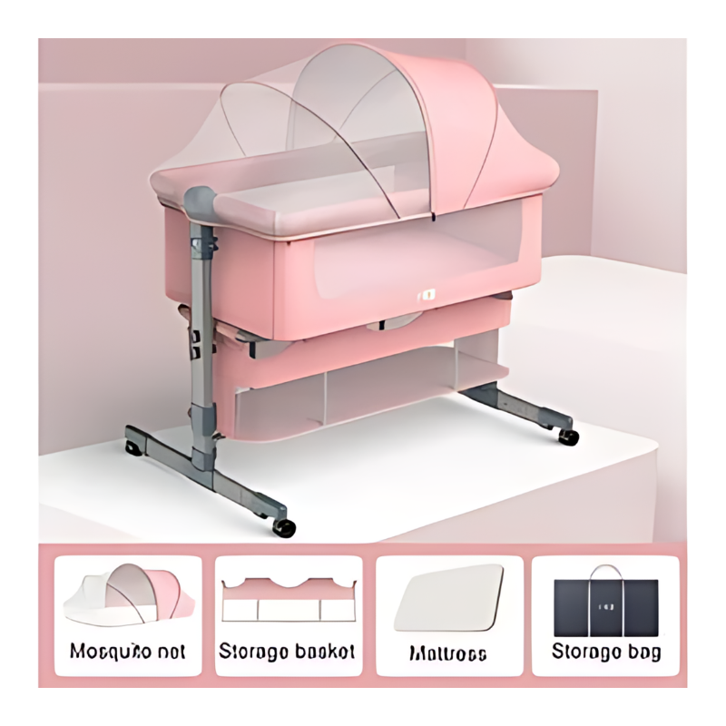 Co-Sleeper Bassinet - Bed Side Sleeper - Standard Crib Bassinet-Bed