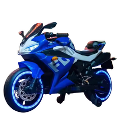Ride-On Motorbike – Children's Electric Motorcycle with Wheel Lights