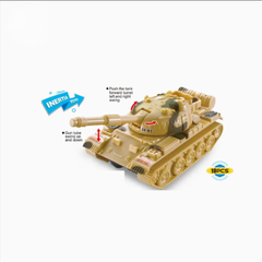 🧸 Inertia Power Military Tank Toy Set – 10-Piece Army Simulation Vehicles for Kids