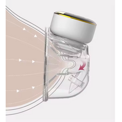 Hands-Free Wearable Electric Breast Pump – Painless, Portable, & Rechargeable