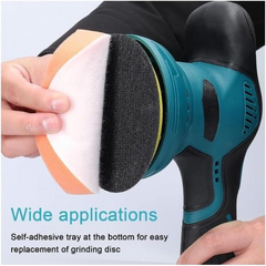 12V Electric Car Polisher Machine with 8-Speed Control & Polishing Pad Kit – Portable, Multi-Surface Buffer