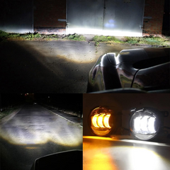 Car Fog Light for Land Rover Discovery 4 LR4 SUV (2010–2013) – Front Bumper Daytime Running Light with Fog Covers – Right Side