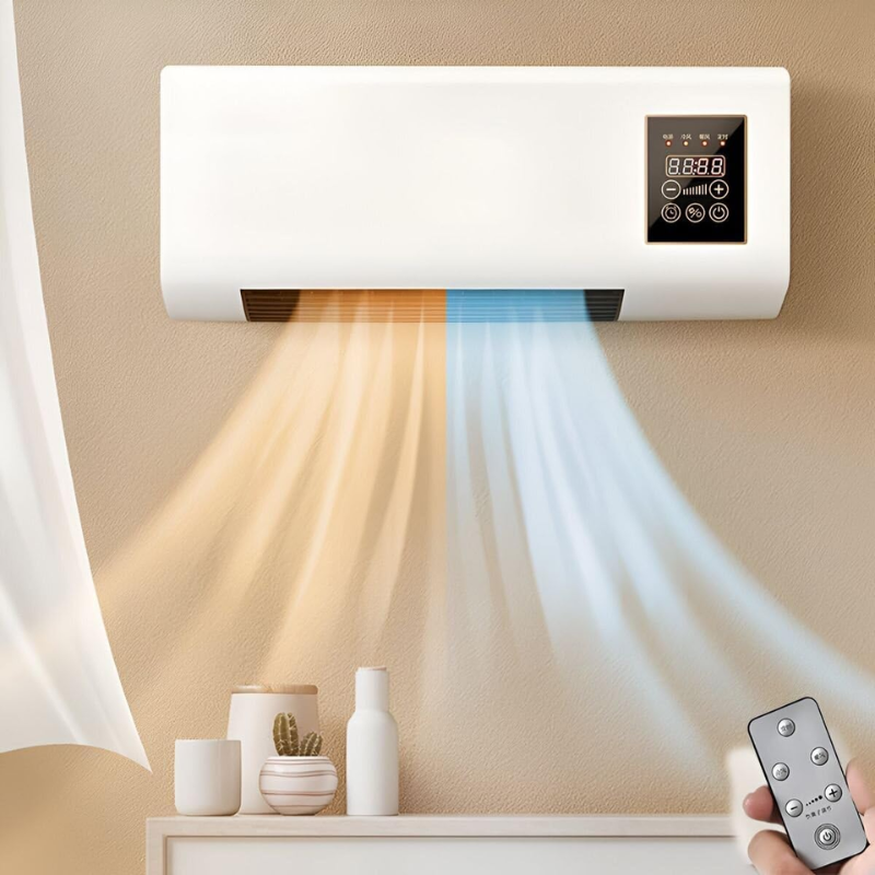 1500W Wall Mounted Mobile Air Conditioner with LED Display & Remote – Space-Saving, Quiet & Energy Efficient Cooling