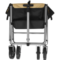Collapsible Heavy Duty Outdoor Camping Storage Trolley – Folding Utility Wagon for Camping, Beach, Sports & More