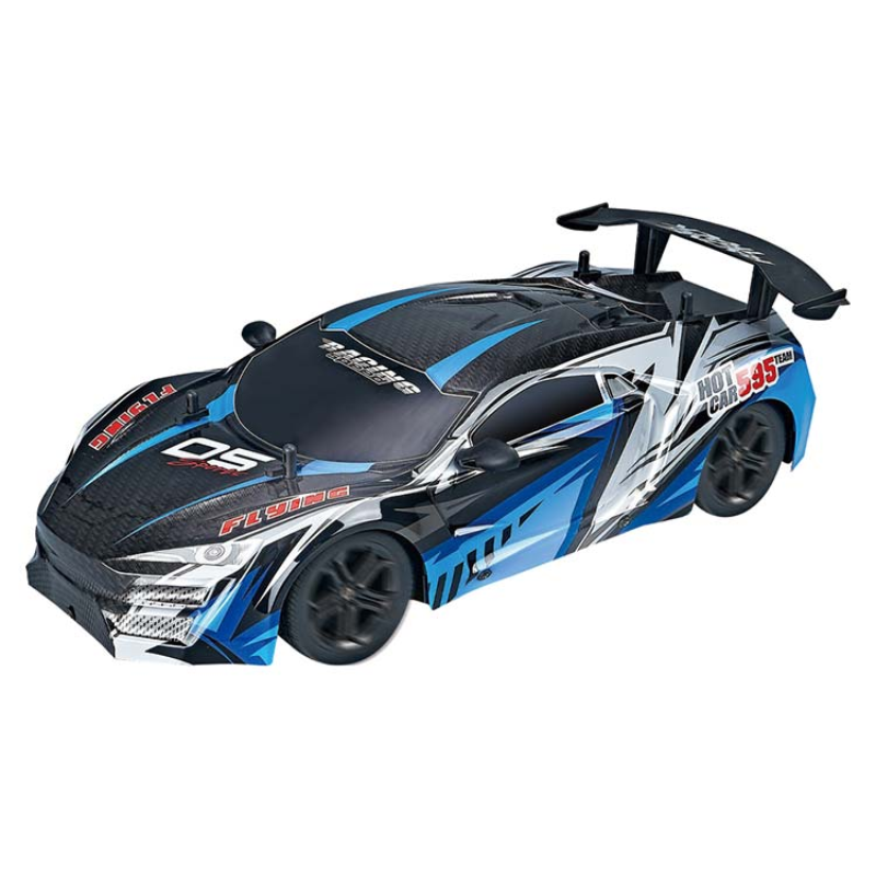 High-Speed 2.4GHz RC Car with LED Lights | 1:10 Scale & 25km/h Racing