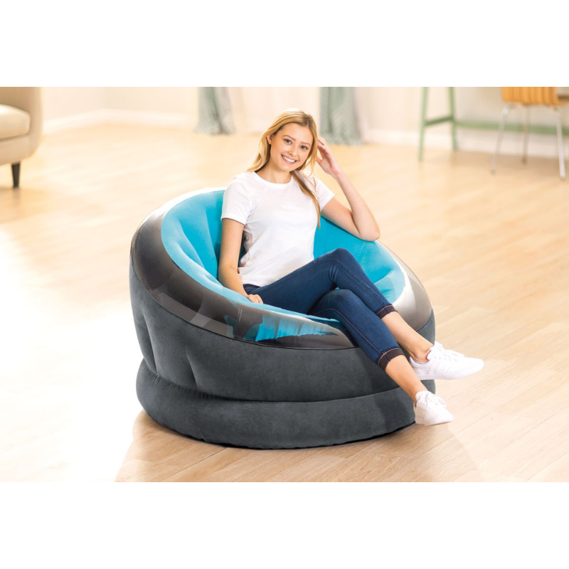 Empire Inflatable Bag Chair – Stylish, Lightweight & Comfortable | Perfect for Home, Dorm, Garden & Beach