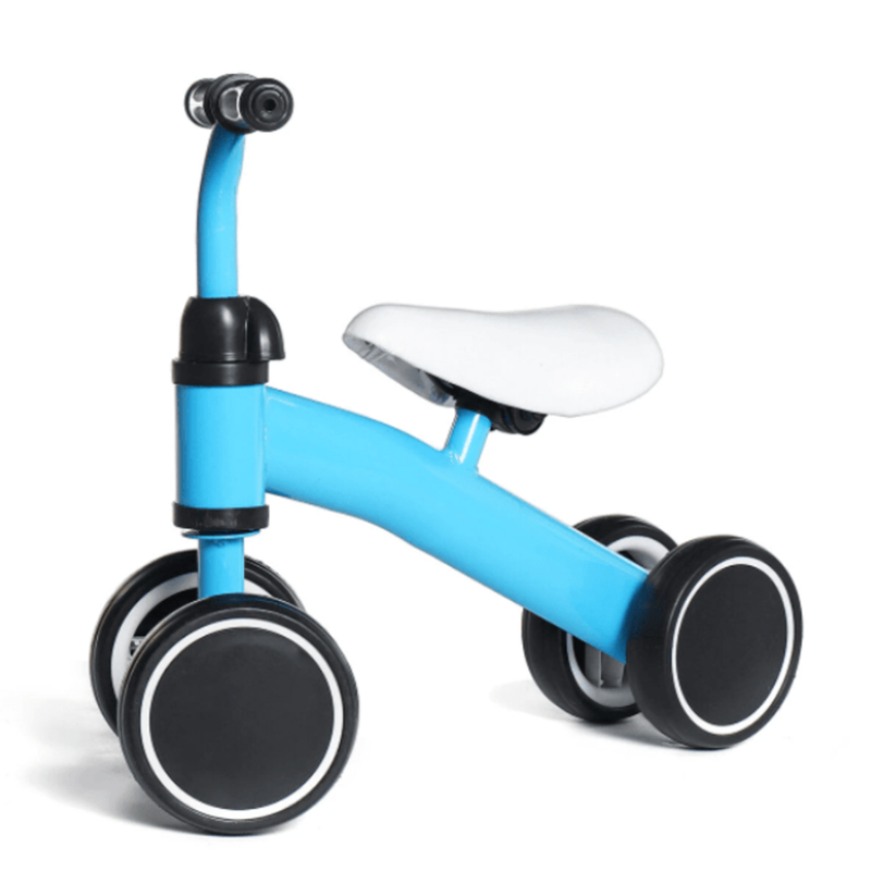 Adventure’s 4-Wheel Walker Bike for Toddlers – No Pedals, Lightweight Carbon Steel Frame
