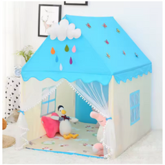 Cute Princess Castle Tent – Portable Indoor & Outdoor Teepee Playhouse for Kids