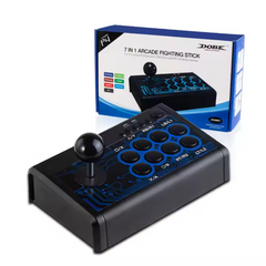 7-in-1 Arcade Fighting Stick Gamepad for PS4, Xbox, Switch, PC (TP4-1886) – Wired Joystick with Turbo, Programmable Buttons & 2-Player Support