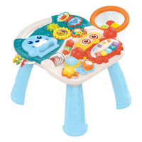 2-in-1 Baby Music Walker & Activity Table – Learning, Walking & Fun for Infants & Toddlers