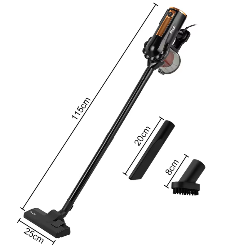 3 in 1 Strong Power 500ml Floor Care Handheld Portable Vacuum Cleaner | Powerful 600W Cyclone Suction for Home & Car