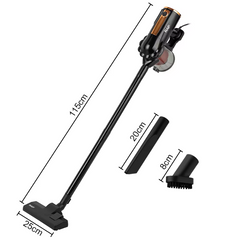 3 in 1 Strong Power 500ml Floor Care Handheld Portable Vacuum Cleaner | Powerful 600W Cyclone Suction for Home & Car