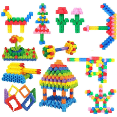 🧩 BUILDING BLOCK Cute Shape DIY Toy Set – 72 PCS for Kids (Ages 3+)