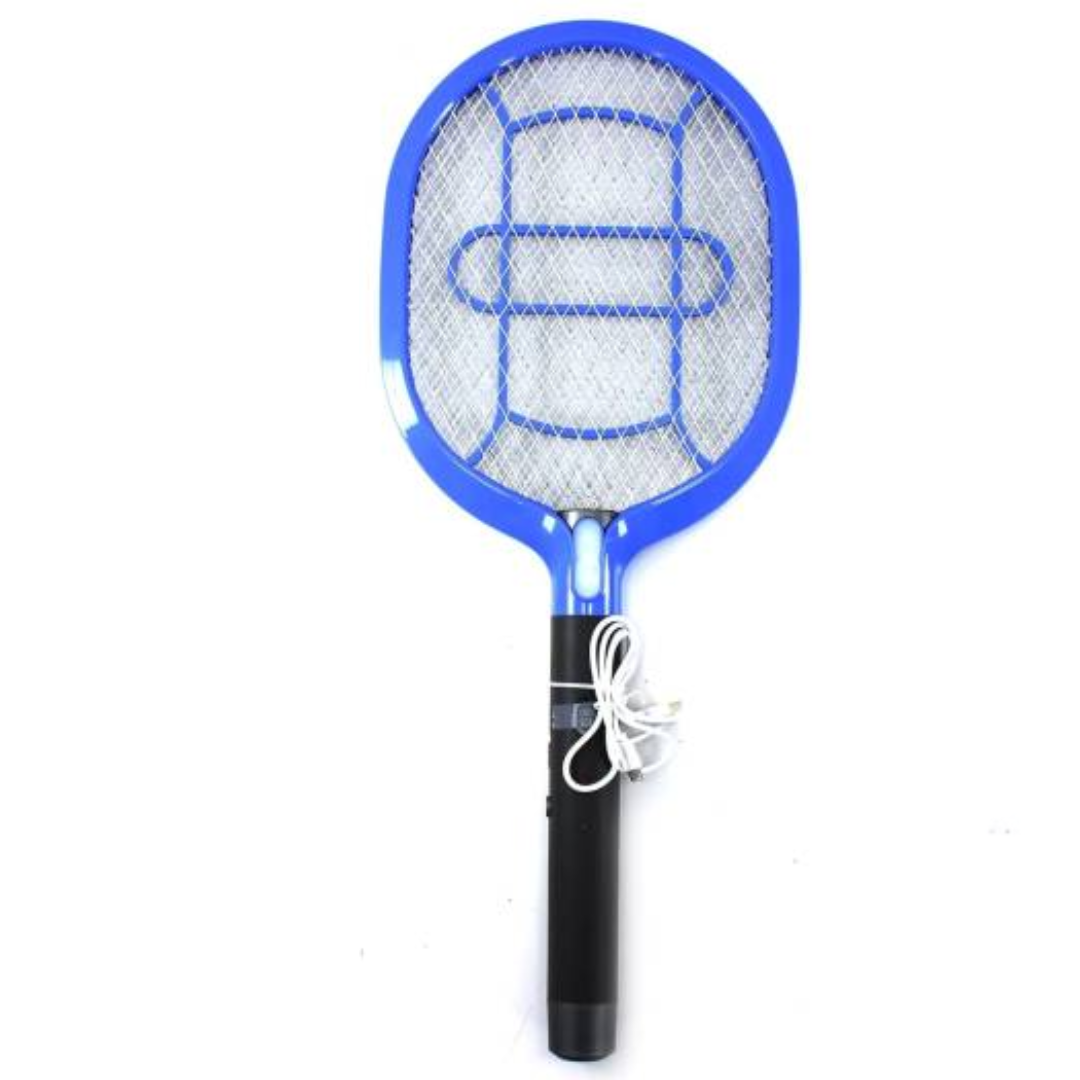 Rechargeable Insect Killer Bat with Base – Mosquito & Fly Zapper Racket | Available in 54x22cm & 46x21cm | With Light / No Light Options – Multicolor Pest Control