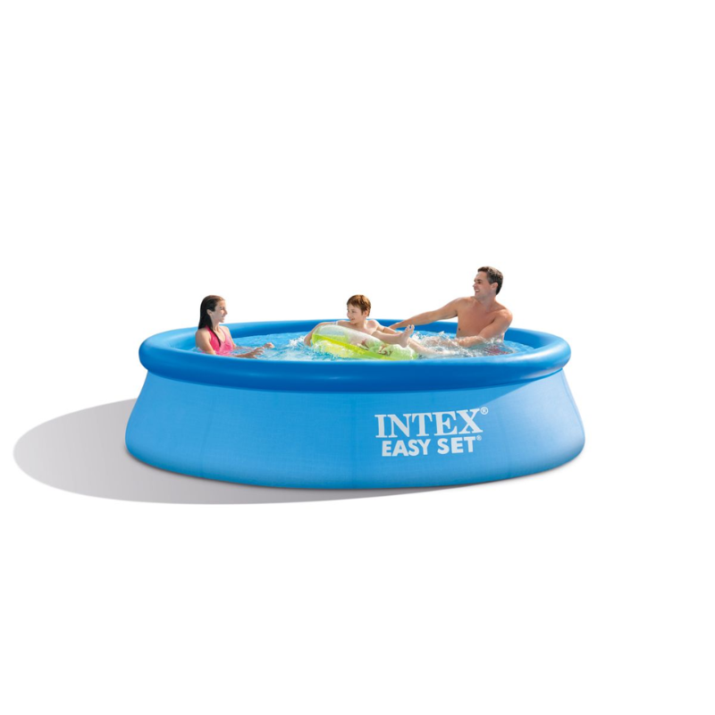 Easy Set Inflatable Pool with Filter Pump – Available in 2.44m, 3.05m & 4m Sizes – Quick Setup & Durable