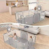 Safe and Spacious Playpen for Babies and Toddlers | Durable, Easy to Clean, Multi-Functional