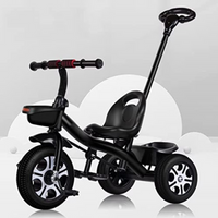 Toddler Tricycle With Detachable Parent Handle