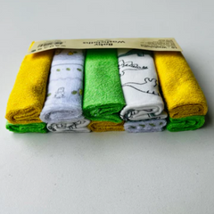 Soft Baby Face Towels - 10 Pcs | Gentle, Absorbent & Skin-Friendly