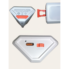 3-Side Magnetic Absorption Intelligent Dimming Lamp with Motion Sensor | Rechargeable LED Light for Load-Shedding & Smart Illumination