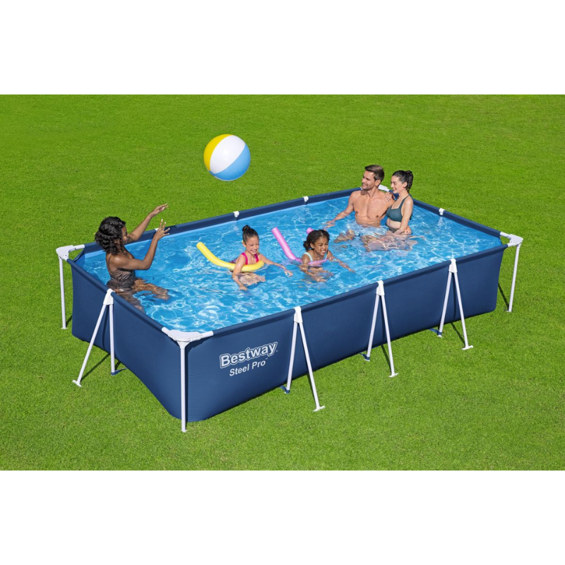 5700 Litre Frame Pool Set with Pump – Family-Friendly Pool for Easy Setup & Seasonal Use