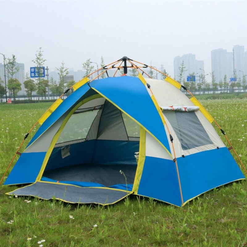 Instant Automatic Pop-Up Family Tent for 3 People – Waterproof, Lightweight & Durable Camping Tent