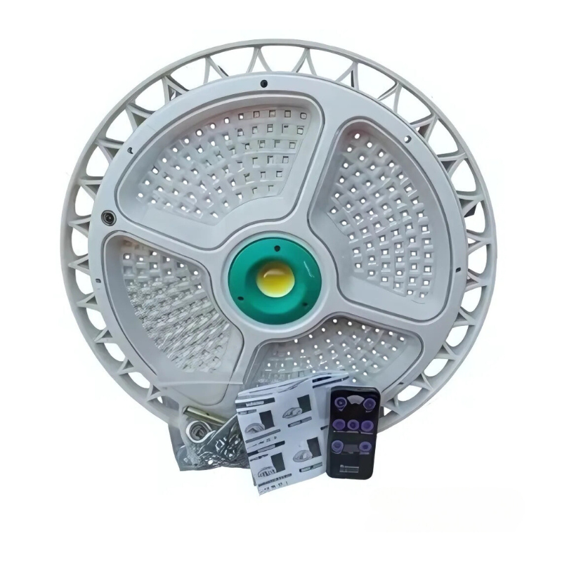 200W GD-F200 Solar Ceiling Light – Ultra-Bright, Energy-Saving LED for Indoor & Outdoor Use