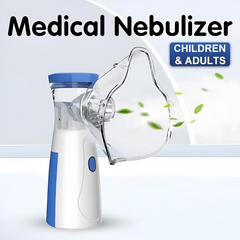 Rechargeable Ultrasonic Mesh Nebulizer – Portable, Silent & Effective Handheld Inhaler for Adults & Kids
