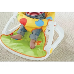 Cotton Swings Baby Seat with Removable Tray & Two Linkable Activity Toys (Multicolor)